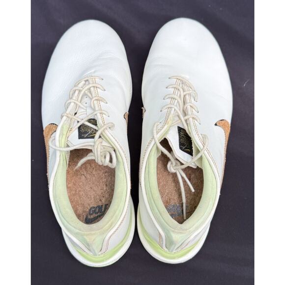 Nike Air Zoom Victory Tour 2 NRG Cork Mens Size 11 Golf Cleats DB4543-100 White main image 12